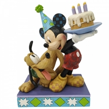 Disney Traditions - Pluto and Mickey Birthday 
